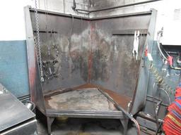 60'' X 60'' METAL WASH TABLE