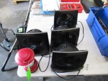 (4) VORNADO FANS & ELECTRIC LANTERN