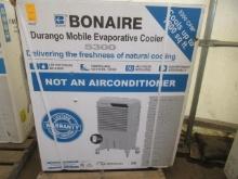 BONAIRE 5300 DURANGO SERIES MOBILE EVAPORATIVE COOLER, 5300 CFM, 1600 SQ FT COVERAGE, 3-SPEED, 33GAL