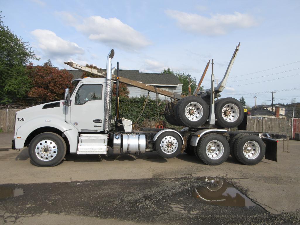 2022 KENWORTH T880 LOG TRUCK W/ TRAILER