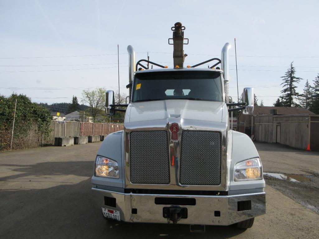 2022 KENWORTH T880 LOG TRUCK W/ TRAILER