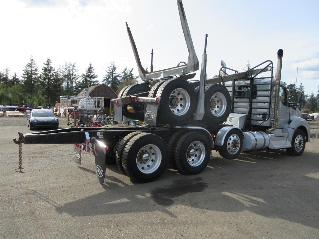 2022 KENWORTH T880 LOG TRUCK W/ TRAILER