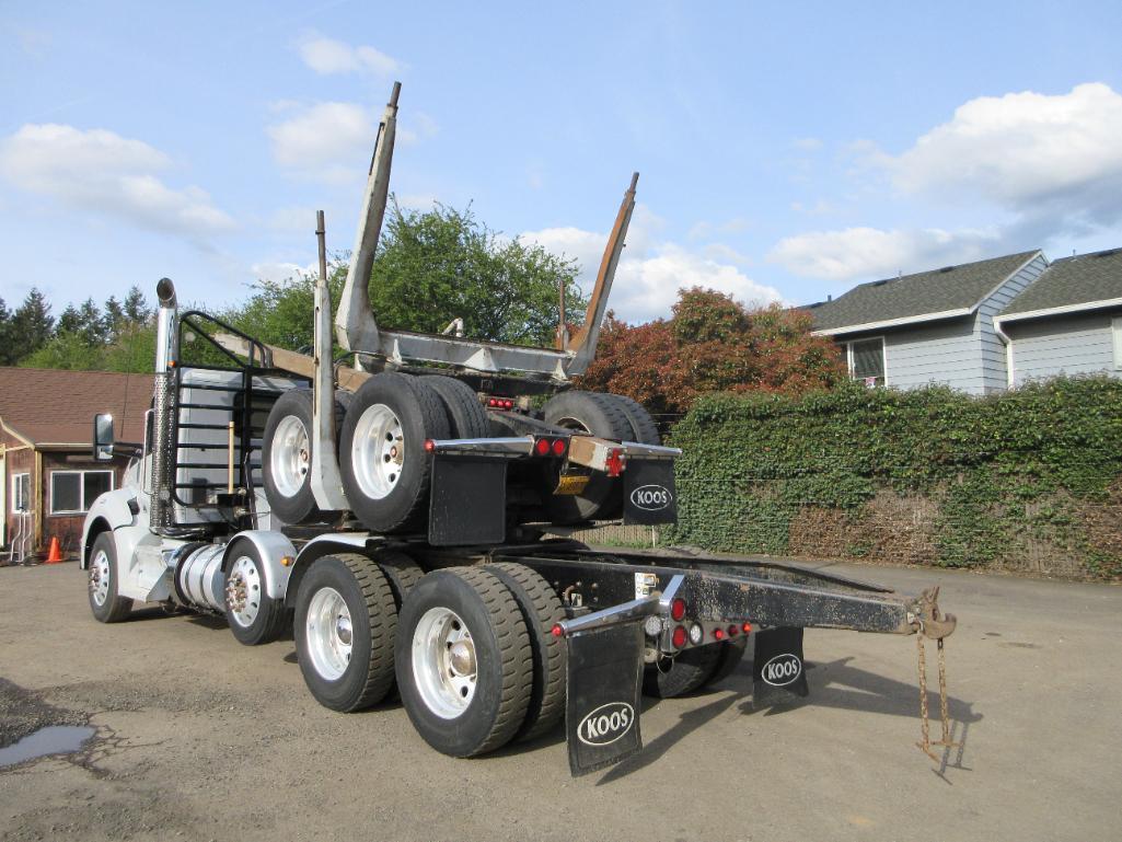 2022 KENWORTH T880 LOG TRUCK W/ TRAILER