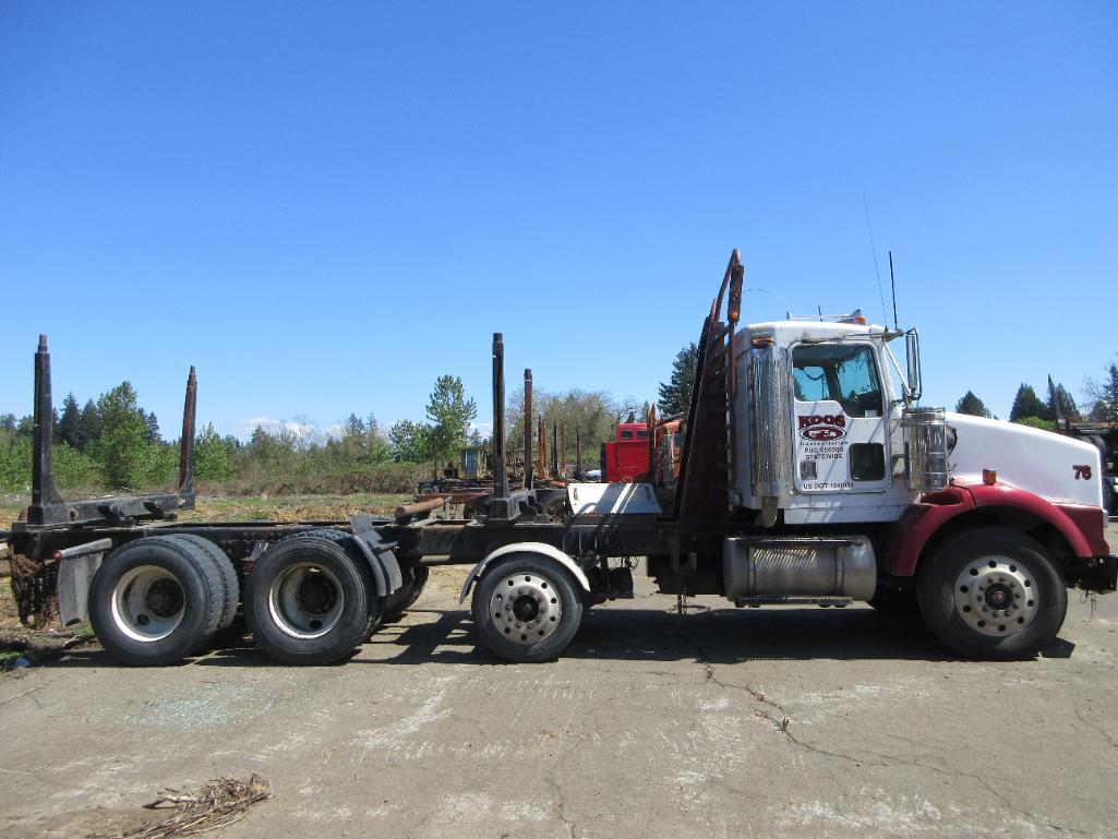 (BORING, OR) 1999 KENWORTH W900B SHORT LOG TRUCK