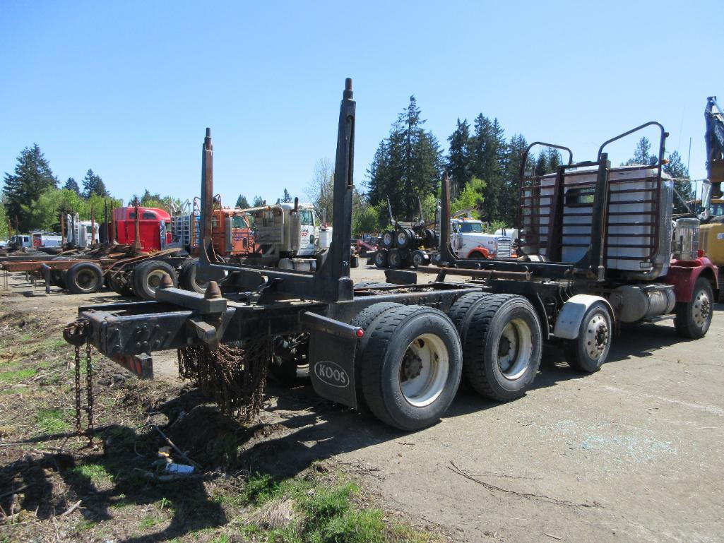 (BORING, OR) 1999 KENWORTH W900B SHORT LOG TRUCK