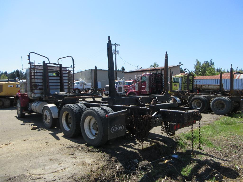 (BORING, OR) 1999 KENWORTH W900B SHORT LOG TRUCK