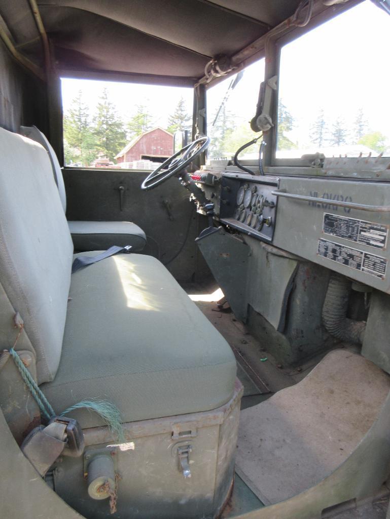 1985 AM GENERAL M923 4X4 5-TON MILITARY TRUCK