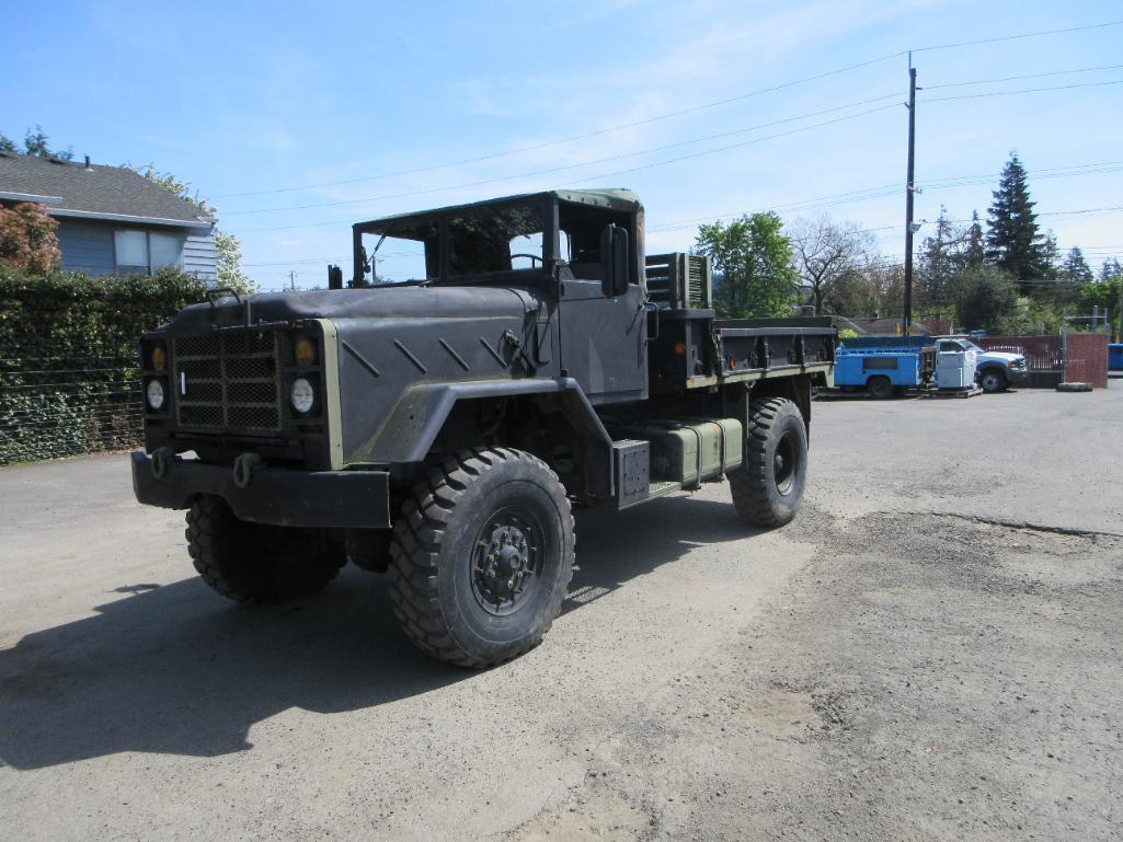 1985 AM GENERAL M923 4X4 5-TON MILITARY TRUCK
