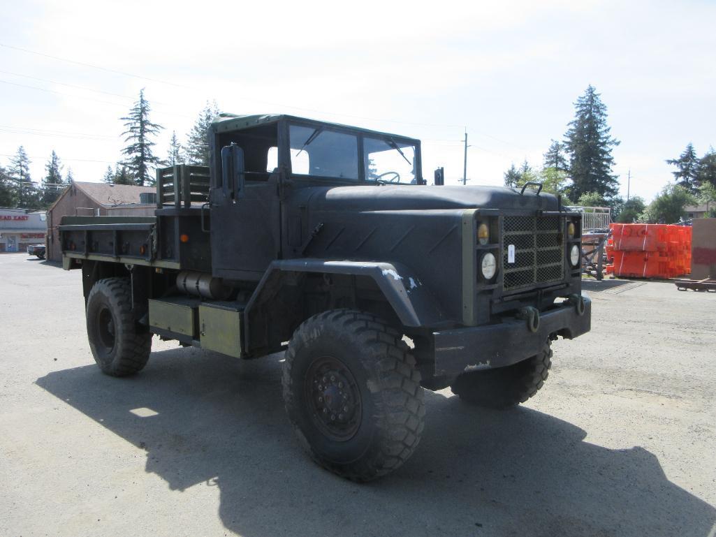 1985 AM GENERAL M923 4X4 5-TON MILITARY TRUCK