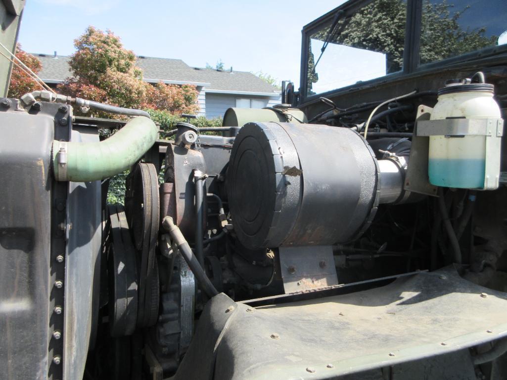 1985 AM GENERAL M923 4X4 5-TON MILITARY TRUCK