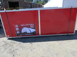 2025 30' X 85' X 15' 300G PE FABRIC BUILDING (UNUSED)