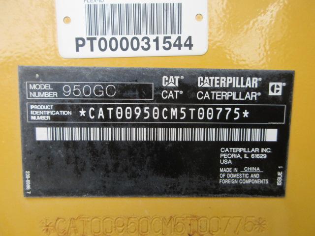 2018 CATERPILLAR 950GC 4X4 WHEEL LOADER