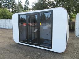 2025 PREFAB 13' X 88" X 94" TINY CUBE PORTABLE BUILDING (UNUSED)