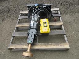 2025 FUTURE FT-D45 MINI SKID STEER PILE HAMMER (UNUSED)