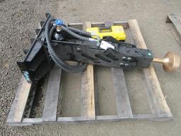2025 FUTURE FT-D45 MINI SKID STEER PILE HAMMER (UNUSED)