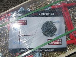 2025 RATCHET BINDERS & CHAINS (UNUSED)