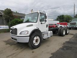 2007 FREIGHTLINER M2 BUSINESS CLASS TANDEM AXLE CAB & CHASSIS