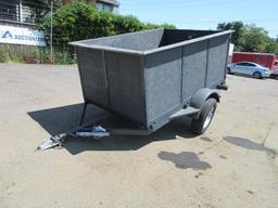 8' SINGLE AXLE DEBRIS TRAILER