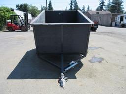 8' SINGLE AXLE DEBRIS TRAILER