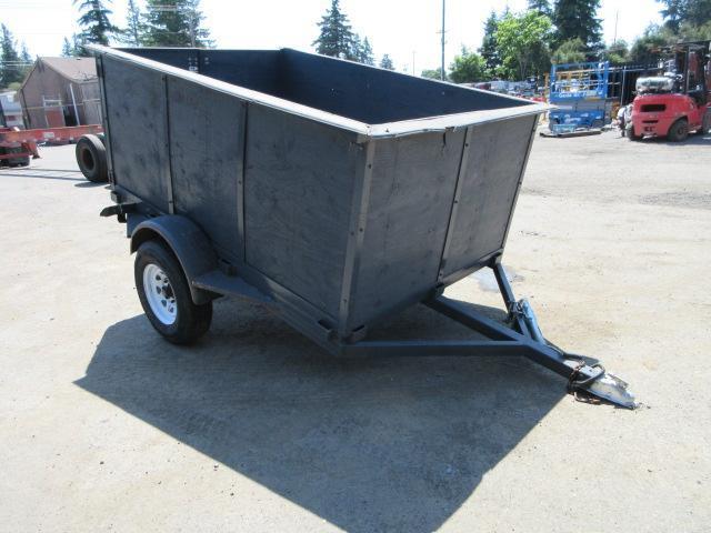 8' SINGLE AXLE DEBRIS TRAILER