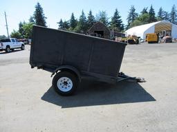 8' SINGLE AXLE DEBRIS TRAILER