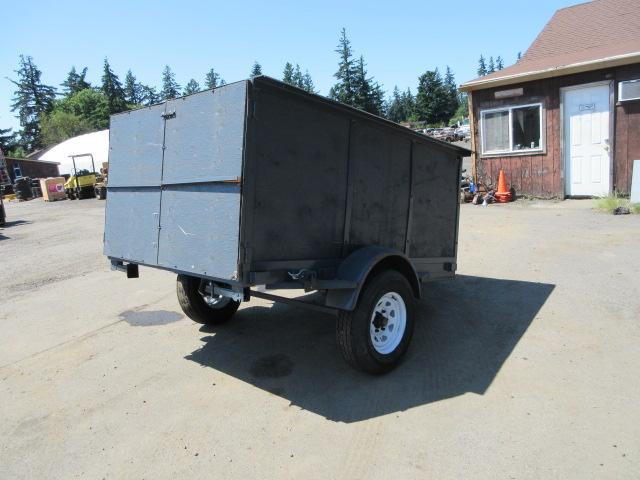 8' SINGLE AXLE DEBRIS TRAILER