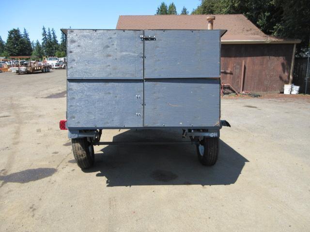 8' SINGLE AXLE DEBRIS TRAILER
