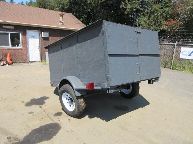 8' SINGLE AXLE DEBRIS TRAILER