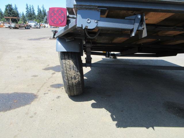 8' SINGLE AXLE DEBRIS TRAILER