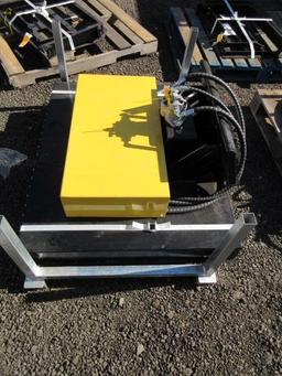 2025 ABOSS 36'' MINI SKID STEER BRUSH CUTTER ATTACHMENT (UNUSED)