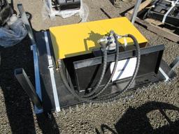 2025 ABOSS 36'' MINI SKID STEER BRUSH CUTTER ATTACHMENT (UNUSED)