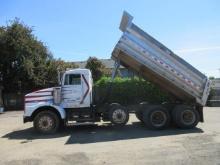 1989 KENWORTH T800 TANDEM AXLE DUMP TRUCK