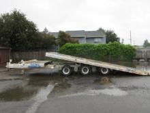 2018 TRAIL MAX TRD-54-T TRIAXLE TILT DECK TRAILER