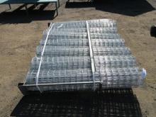 (8) 2025 ABOSS 5' GALVANIZED WIRE FENCING ROLLS (UNUSED)