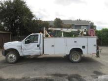 2006 FORD F-550 XL 4X4 SUPER DUTYSERVICE TRUCK