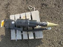 2025 FUTURE MINI EXCAVATOR WOOD SPLITTER ATTACHMENT (UNUSED)