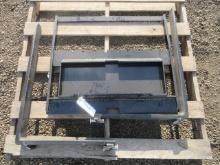 2025 FUTURE MINI SKID STEER FORK ATTACHMENT W/ 30'' X 2 3/4'' FORKS (UNUSED)