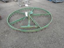 8' 3-POINT ROTARY HARROW TRACTOR ATTACHMENT