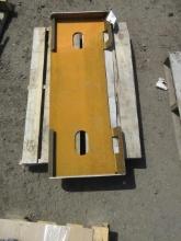 2025 FUTURE SKID STEER ADAPTER PLATE (UNUSED)