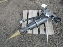 2025 FUTURE MINI EXCAVATOR WOOD SPLITTER ATTACHMENT (UNUSED)