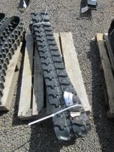 SET OF 2025 MINI EXCAVATOR/SKID STEER RUBBER TRACKS (UNUSED)