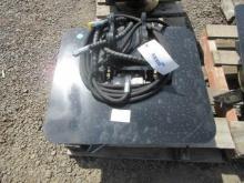 2025 20'' MINI EXCAVATOR BRUSH CUTTER ATTACHMENT (UNUSED)