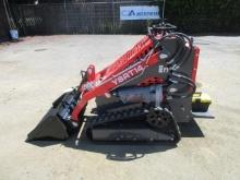 2025 AGT YSRT14 TRACKED RIDE-ON MINI SKID STEER (UNUSED)