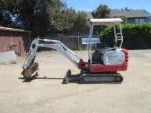 2020 TAKEUCHI TB216 EXCAVATOR