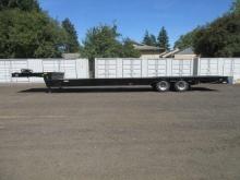 2013 LEDWELL LW48HT2-10-PB TANDEM AXLE HYDRAULIC TAIL DROP DECK 5TH WHEEL TRAILER