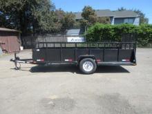 14' SINGLE AXLE UTILITY TRAILER