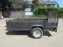 10' X 7' SINGLE AXLE TRAILER
