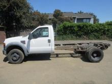 2008 FORD F-450 4X4 CAB & CHASSIS
