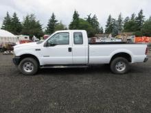2004 FORD F-250 XL 4X4 EXTENDED CAB