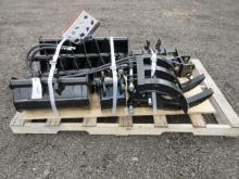 2025 AGT 9-PIECE MINI EXCAVATOR ATTACHMENT SET (UNUSED)